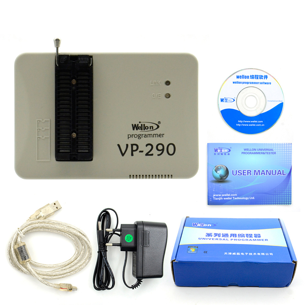 Top Rated Wellon Programmer VP-290 VP290 With Multi languages Car Eprom Programmer