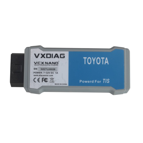 VXDIAG SuperDeals VXDIAG VCX NANO for TOYOTA TIS Techstream V11.00.017 Compatible with SAE J2534