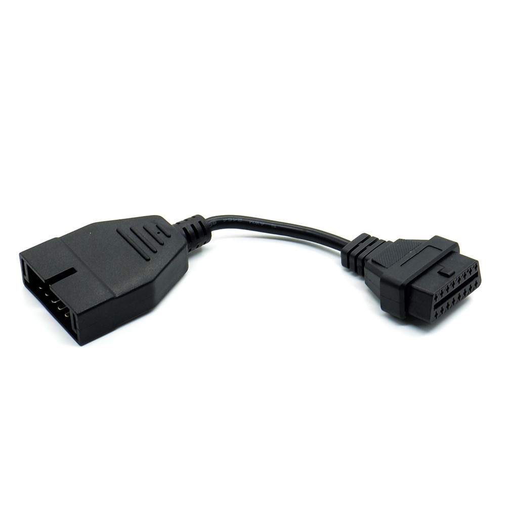 GM 12 PIN To 16 PIN OBD2 Connector Adapter Car Accessories GM 12 PIN OBD2 Diagnostic Cable Connector